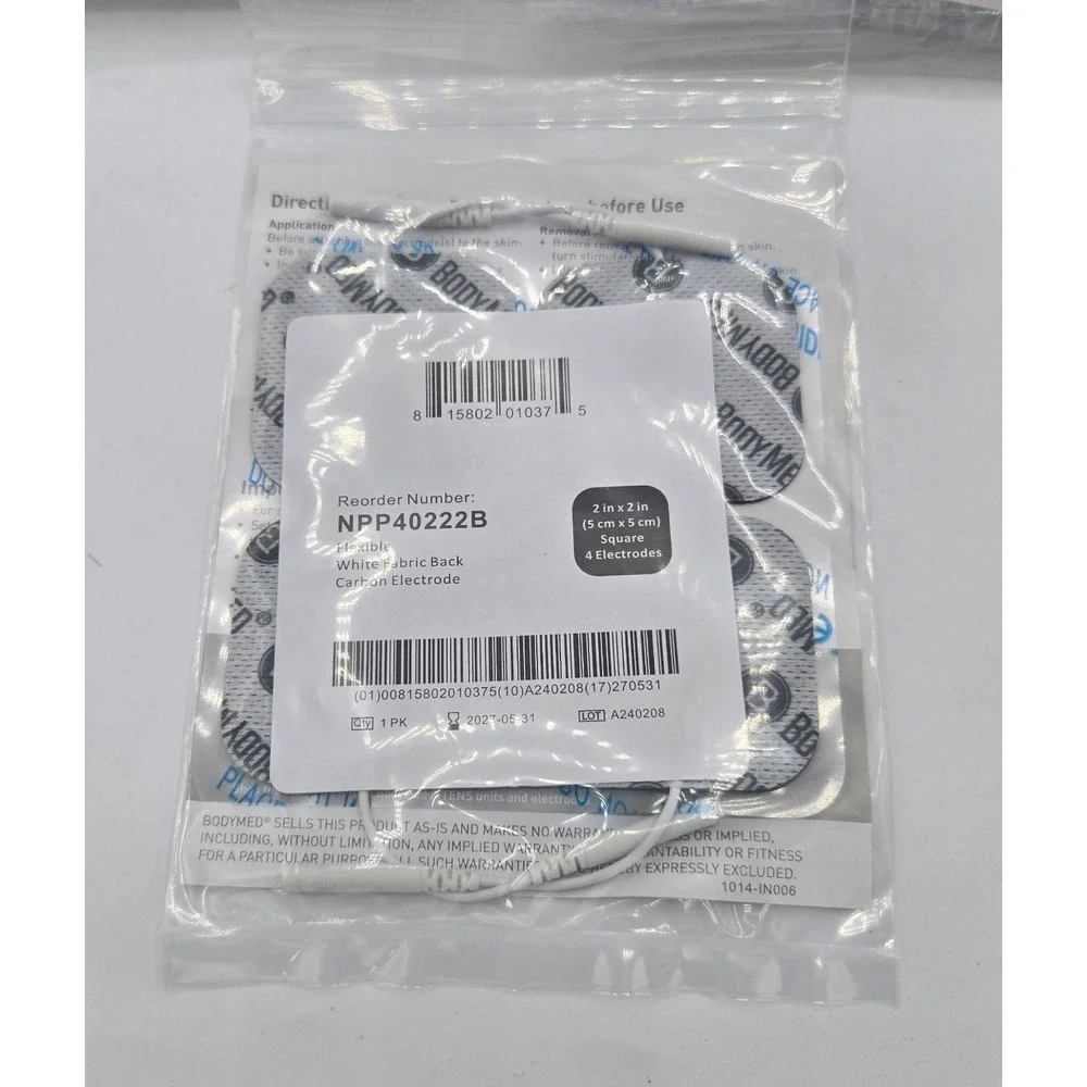 20 (4 Packs) BodyMed Self Adhering‎ Electrodes TENS EMS Units 2